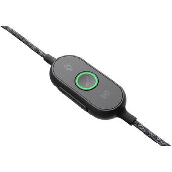 Logitech наушники 981-000875 40 мм, 1.9 м, 32 Ω, 2 микрофона, шумоподавление, USB Type-C, Binaural, UC (981-000875)