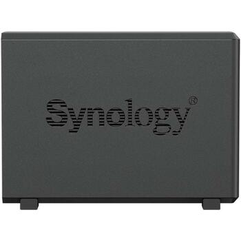Synology NAS хранилище башня DS124, CPU Realtek RTD1619B, 1 RJ45, 2 USB 3.2, 1 ГБ памяти, EXT4, DDR4, 1 диск/отсек, 10.69 Вт (DS124)