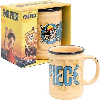 Paladone One Piece krūze PP14651OPNF, 350ml, daudzkrāsaina, 13x9x12cm, oficiāli licencēts produkts (PP14651OPNF)