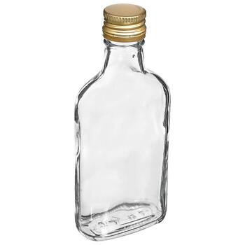 Browin Hip flask glass bottle 631411, 200ml, 10gab, ar vāciņu, tipa: degvīns (631411)