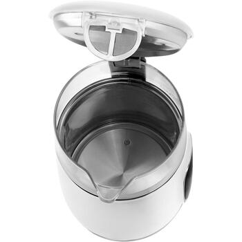 Adler электрический чайник AD 1305ws, 2200 W, 1.7 L, 40-100 °C, автоматическое отключение, LED дисплей, фильтр от накипи (AD 1305ws)