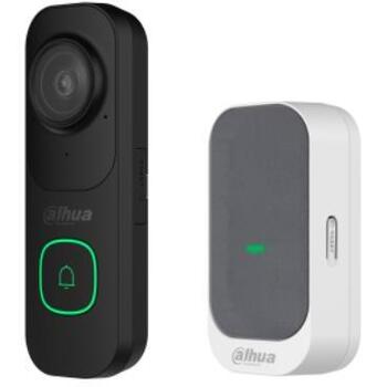Dahua VDKP01-BG Durvju zvans, 2K, Wi-Fi, Melns, 135 × 45 × 24.2 mm, 0.11 kg (VDKP01-BG)