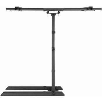 Gembird sienas stiprinājums WM-80ST-05, atbalsta 1 televizoru, 37-80 collas, VESA 200x200-600x400 mm, 50 kg, 180° pagrieziens (WM-80ST-05)