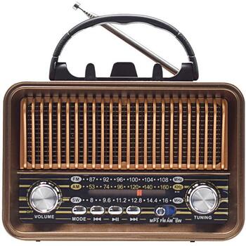 Tracer Радио TRARAD47774, Портативное FM, 1200mAh, Bluetooth, MP3, AUX, FM, AM, USB, TF (TRARAD47774)