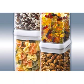 Leifheit Fresh&Easy pārtikas trauks 800ml 1031208, hermētisks, vienas rokas atvēršana, kaudzējams (1031208)