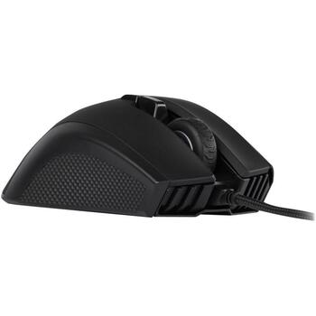 Corsair spēļu pele IRONCLAW RGB FPS/MOBA CH-9307011-EU, 18000 DPI, optiskā, USB, 7 pogas, 105 g, RGB apgaismojums, OMRON slēdži (CH-9307011-EU)