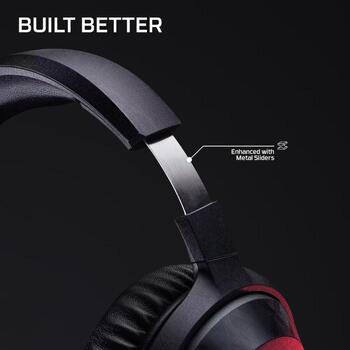HyperX Cloud Stinger 3 spēļu austiņas BS1T6AA, 50 mm, vads, balts, slēgts, binaurāls, circumaural, galvas lente, boom mikrofons (BS1T6AA)