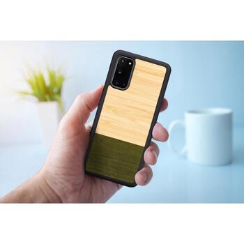 Man&Wood чехол M6543B, Зеленый, совместим с Samsung Galaxy S20, 6.2 дюйма (M6543B)