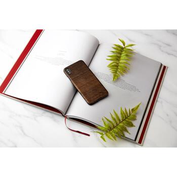 Man&Wood Чехол M7720B, 6.5, коричневый, Apple iPhone XS Max, натуральное дерево, поликарбонат (M7720B)