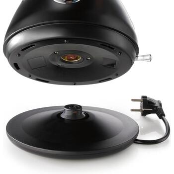 Gorenje Чайник K17CLBK, 2200 W, 1.7 L, Пластик/Металл, 360° поворотная база, черный (K17CLBK)