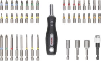 EXTRA HARD SKRŪVGRIEŽU UZGAĻU KOMPLEKTS, 44+1 GAB. BOSCH 2607017732 (2607017732)