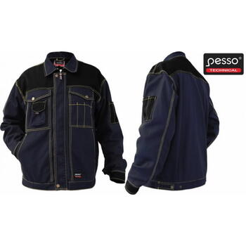 Pesso Jaka DSCMN-2XL, tumši zila/melna, 2XL, 65% poliesteris/35% kokvilna, 320g/m², 0.9kg (DSCMN-2XL)