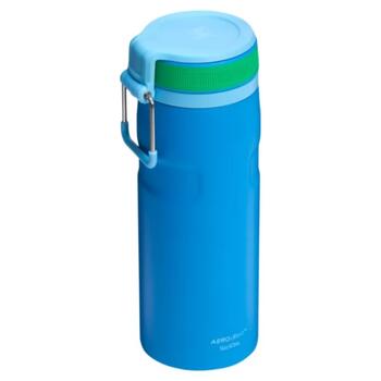 Stanley® Термобутылка IceFlow Bottle Twist Flip 2812106085, 0,47л, синий, 10ч холод, 2 дня со льдом, сталь 18/8 (2812106085)