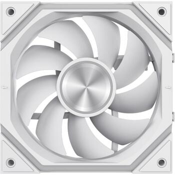 Gamemax Kaste ventilators FN12A-N2 WL-W, 120mm, 58.6cfm, 800-2000rpm, 30.6dBA, Hidrauliska gultņi, 4-pin PWM (FN12A-N2 WL-W)