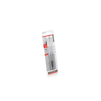 HEX urbis metālam HSS 1.5x61mm (2gab.) Kreator (KRT011301)