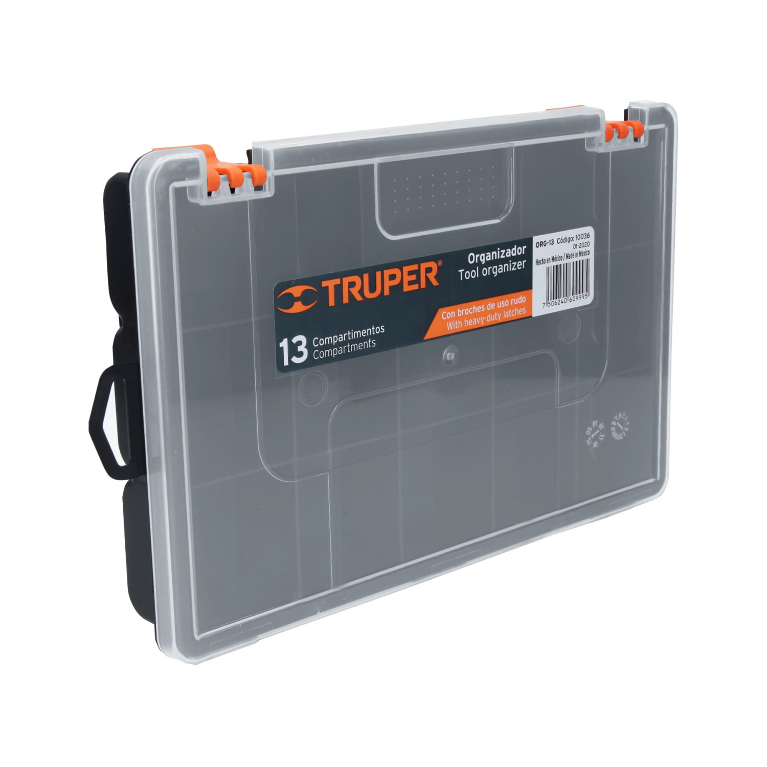 Ящик с 13 делениями, 250х170х41мм ORG-13 Truper (ORG-13)