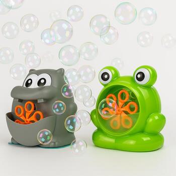 Koala Games G2495 Frog & Hippo Bubble Mashine (Random Color) (G2495)