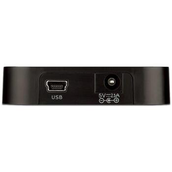 D-Link USB centrmezgls DUB-H4/E, 4 porti, USB 2.0, 480 Mbit/s, 5 V, LED indikatori, Plug and Play, FCC CE C-Tick (DUB-H4/E)