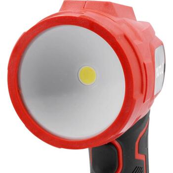 Yato lukturis YT-829690, 18V, 300lm, 3W, COB LED, Li-Ion, IP20, IK07, 6000-6500K, CRI≥80, 120°, 90° galva, korpuss (YT-829690)