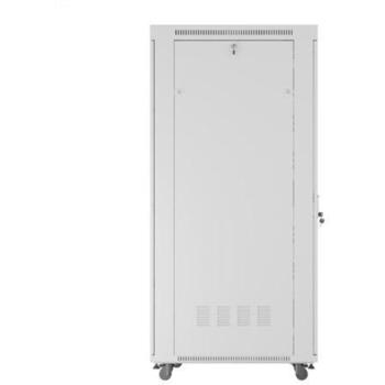 Lanberg монтажная рама FF01-8042-12SL, 42U, 800x1000mm, RAL 7035, 1.5mm толщина рамы, LCD, термостат (FF01-8042-12SL)