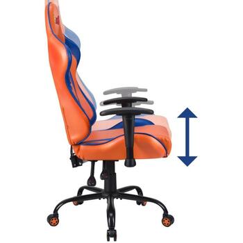 Subsonic Игровое кресло SA5609-D1, 14.5кг, 125кг, 123-133см, 53см, 2D подлокотник, регулируемая спинка, экокожа (SA5609-D1)