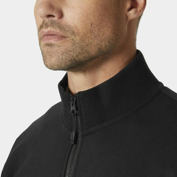 Helly Hansen darba jaka Evo Zip 79344_991-L, L, melna, YKK rāvējslēdzēji, 71% kokvilna, 27% poliesteris, 2% ElastaneTECH (79344_991-L)