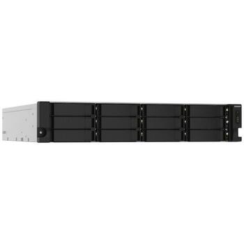 Qnap NAS 12BAY 2U TS-1232PXU-RP-4G 1.7GHz CPU, 4GB DDR4, 12 x 3.5 SATA, 4 x USB 3.2, 250W (x2) barošanas bloks (TS-1232PXU-RP-4G)