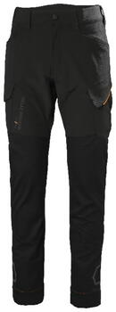 Helly Hansen darba bikses Chelsea Evo Brz Serv 77554_991-C52, C52, melnas, 4 virzienu stretch audums, dalīta ceļgalu daļa (77554_991-C52)