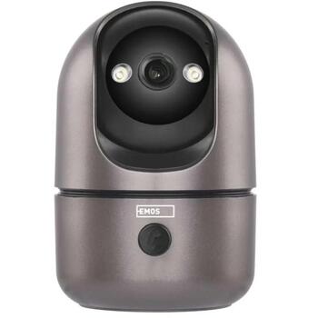 Emos Внутренняя камера IP-220W H4062, 4MPx, 2,4/5GHz, 180°, IP21, PTZ, ночное видение, двусторонняя связь (H4062)