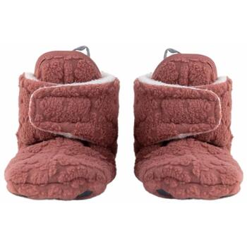 Lodger Slipper Folklore Fleece тапочки SLF 625_6-12, 6-12M, 100% полиэстер, розовый, для девочки, Velcro, нескользящая подошва (SLF 625_6-12)