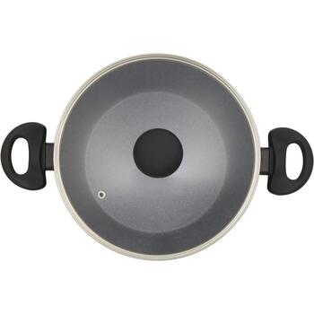 Russell Hobbs Metāla marmora katls RH02809EU7, 24cm, 2.1l, alumīnijs, nepiedegošais, piemērots indukcijai (RH02809EU7)