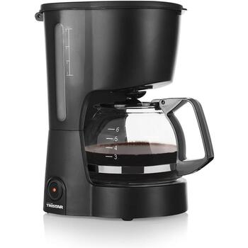 Tristar кофеварка CM-1246, 600 W, 0.6 L, 6 чашек, Черный, Фильтр, Нагревательная пластина (CM-1246)
