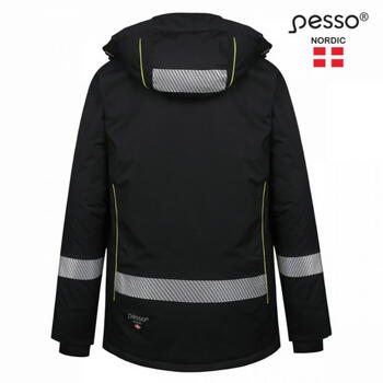 Pesso Зимняя куртка Nova NOVA_J-M, M, 5000мм, 3000г/м² 24ч, светоотражающая, съемный капюшон (NOVA_J-M)