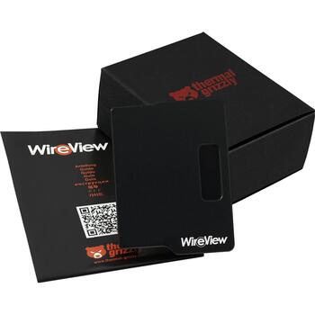 Thermal Grizzly Измеритель энергопотребления GPU WireView TG-WV-P38H1R, 1x12VHPWR на 3x8Pin, OLED-дисплей, черный, алюминий (TG-WV-P38H1R)