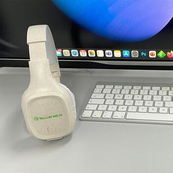 Tellur Наушники TLL511441, 150г, Кремовый, 20-20кГц, 32Ω, Bluetooth v5.0, 10м, 8ч, 200ч, 0.5м, HFP, HSP, A2DP, AVRCP (TLL511441)