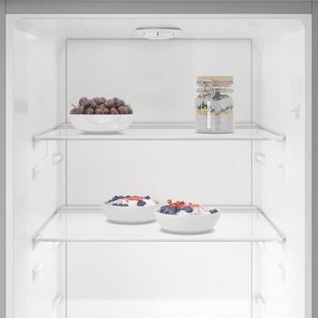 Indesit холодильник MLINS 1411 S4E, 367 л, 171.4 см, 59.5 см, 70 см, E, 38 дБ, серебристый, No Frost, MySpace (MLINS 1411 S4E)