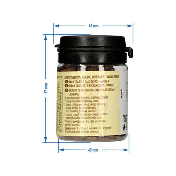 Browin Koka skaidas MODELIS 405040, 20 g, aromāts: konjaks, burbona, brendijs (405040)