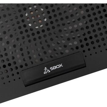 Sbox Dzesēšanas paliktnis CP-28, 2 USB, 180mm ventilators, 300-800 apgr./min., 45 CFM, 22.65 dB, 8 leņķi (CP-28)
