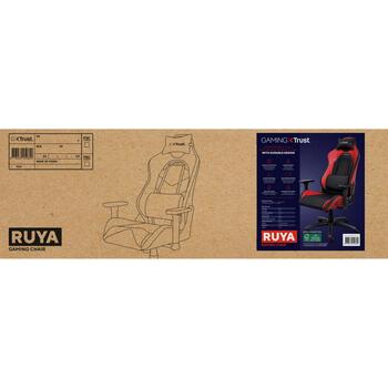 Trust универсальное игровое кресло GXT 714R RUYA, максимальный вес пользователя 150 кг, максимальный рост пользователя 195 см (25064)