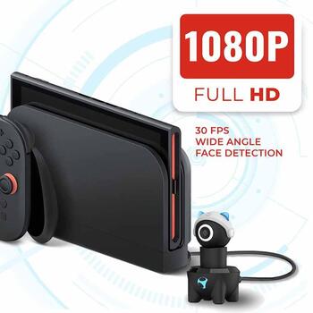 Subsonic Gaismas slēdzis SA5752-1, 1080p, 30fps, USB Type-C, sejas izsekošana, privātuma pārsegs (SA5752-1)