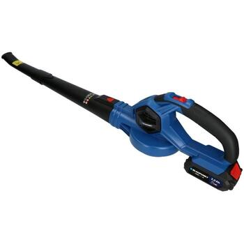 Blaupunkt CB2010 аккумуляторный воздуходувка для листьев, 18В, 210 км/ч, 2 скорости, бесщеточный двигатель, Li-ion, 4000 мАч (CB2010)