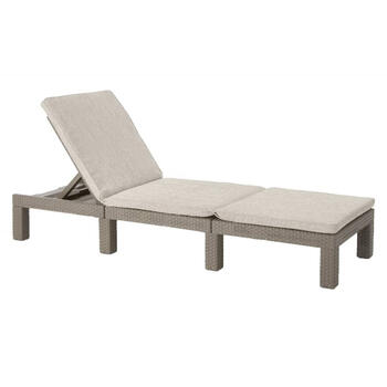 Sauļošanās krēsls Daytona Deluxe 195x65x25.5cm 252225 KETER (252225)