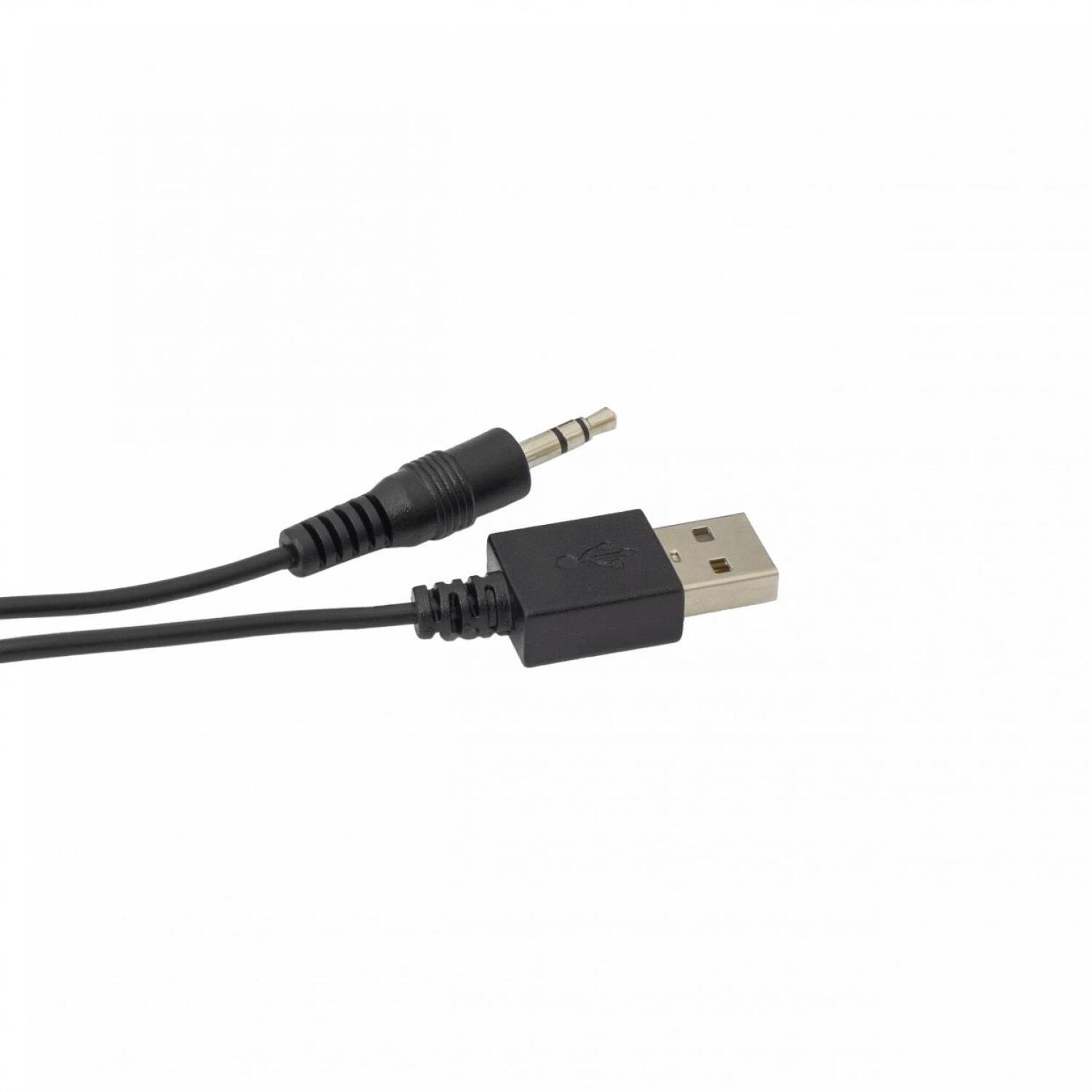 White Shark Компьютерные колонки MOOD-B, 16W, 150-20000Hz, 2.2 Стерео, 85dB, 5V, 3.5mm Audio, USB 2.0, радужный эффект (MOOD-B)