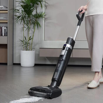 Bezvadu putekļu sūcējs-mazgātājs ar 300 W jaudu, 25.2 V spriegumu un līdz 30 min darbības laiku HW9 Black Jimmy (HW9)