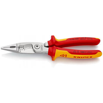 Elektriķu knaibles 200mm VDE 1000V 1386200 KNIPEX (13 86 200)