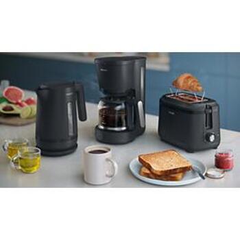 PHILIPS 3000. sērijas tējkanna, 1.7L, melna (HD9411/90)