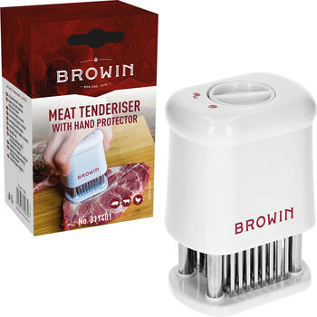 Browin мясной молоток 311401, 56 лезвий, 2.5см, эргономичный, безопасный, более быстрое приготовление (311401)