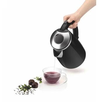 Zelmer Чайник ZCK1274B 71505040P, 2200W, 1.7L, скрытый нагревательный элемент, автоматическое отключение, индикатор уровня воды (71505040P)