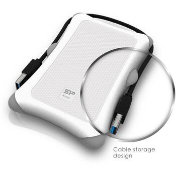 Silicon Power Armor A30 внешний жесткий диск SP010TBPHDA30S3W, 1 TB, 2.5