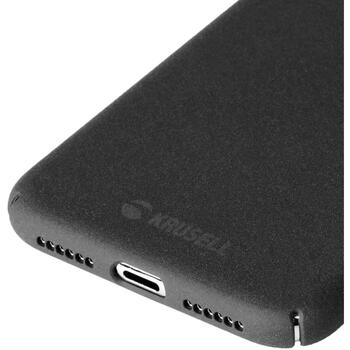 Krusell SandCover Apple iPhone 12 Pro Max 62172, черный, силикон, задняя крышка, беспроводная зарядка, защита от царапин (62172)